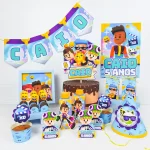 Decoracao de Festa Pk Xd Studio e Pdf