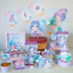 Decoração de Festa Tema Sereia Simples