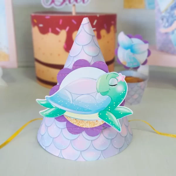Decoração de Festa Tema Sereia Simples - Image 4