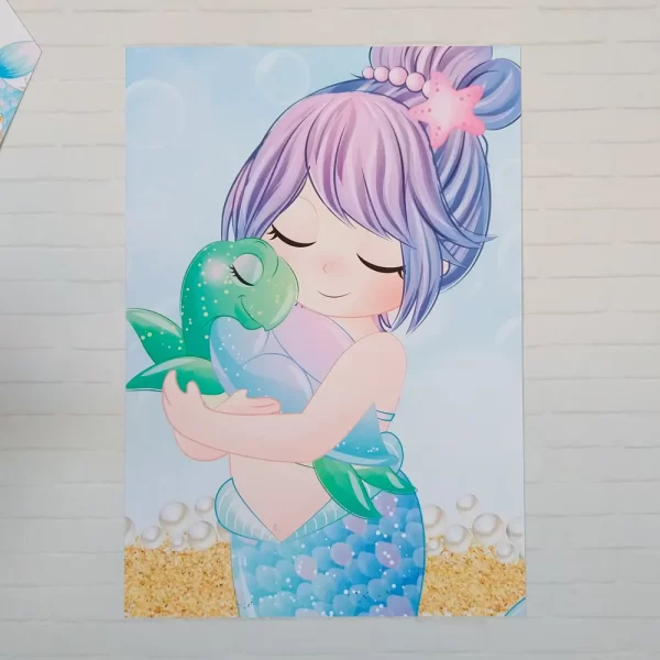 Decoração de Festa Tema Sereia Simples