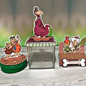 Decoração de Festa dos Flintstones Studio