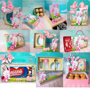 Decoração de Páscoa Simples Studio