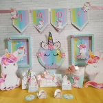 Decoração de Unicórnio Para Aniversário