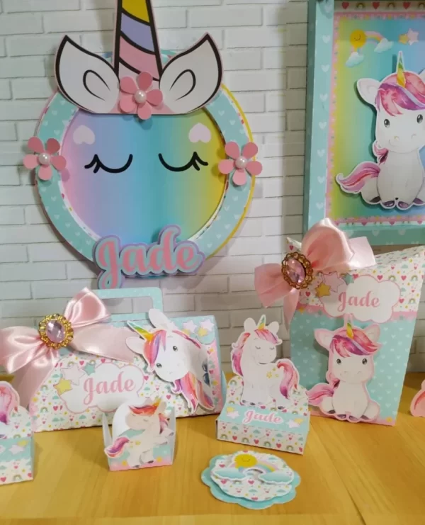 Decoração de Unicórnio Para Aniversário