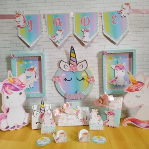 Decoração de Unicórnio Para Aniversário
