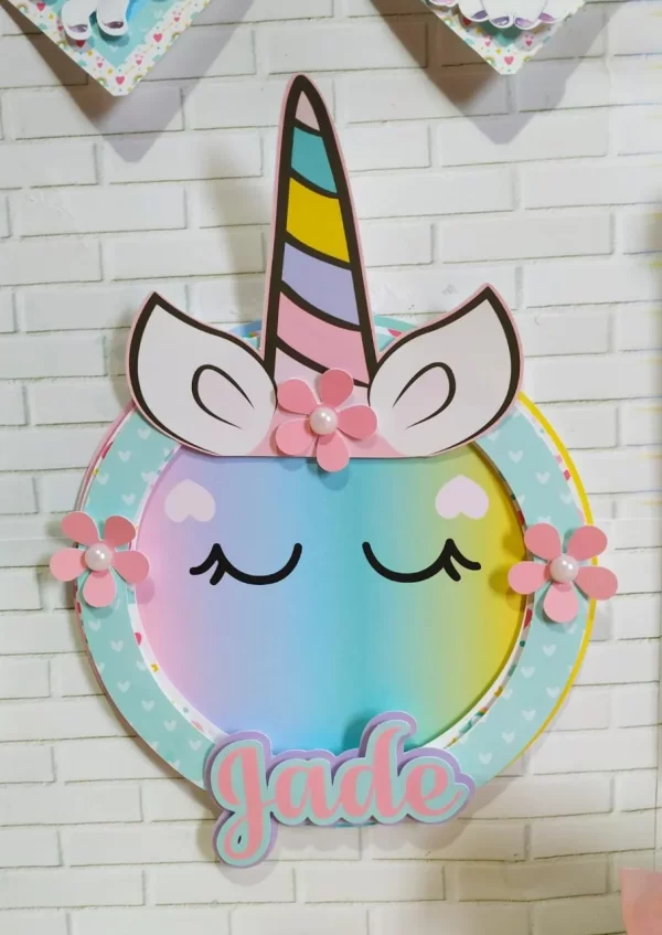 Decoração de Unicórnio Para Aniversário - Image 2