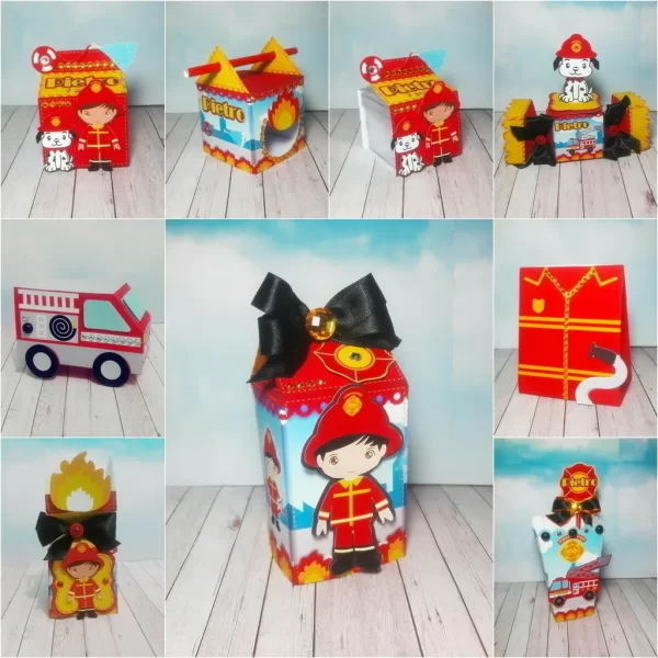 Festa Bombeiros Infantil Studio e Pdf
