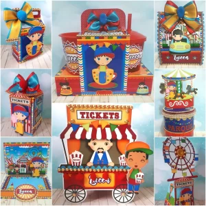 Festa Com Tema Parque de Diversões