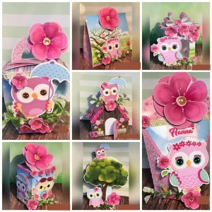 Festa Decoração Corujinha Studio e Pdf