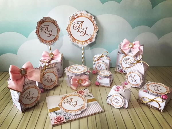 Festa Decoracao de Casamento Rosa