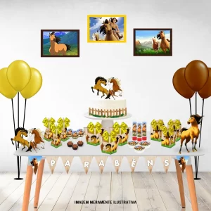 Festa Infantil Tema Cavalo Spirit