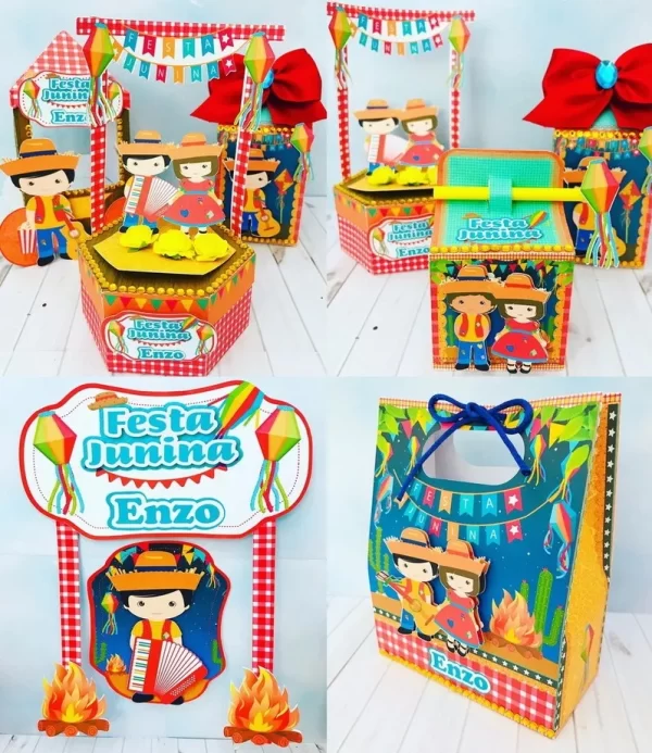 Festa Junina Decoração Painel