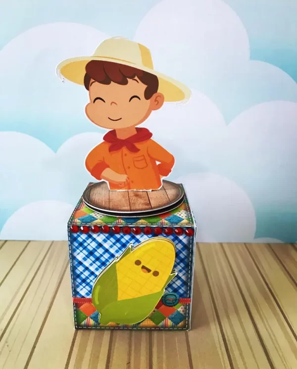 Festa Junina de Aniversario Studio, Png e Pdf