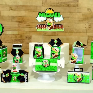 Festa Painel Cebolinha Studio e Pdf