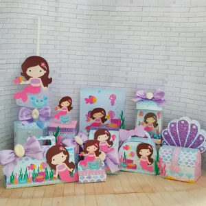 Festa Sereia Simples Studio, Png e Pdf