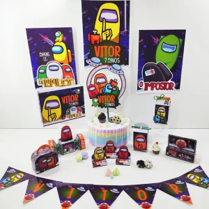 Festa Tema Among Us Studio e Pdf