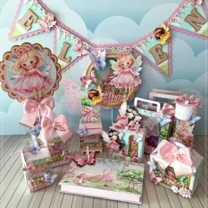 Festa Tema Fadinhas Studio, Png e Pdf