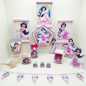 Festa Tema Jasmine Studio, Png e Pdf