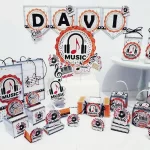 Festa Tema Musica Studio e Pdf