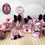 Festa Tema Paris Studio, Png e Pdf