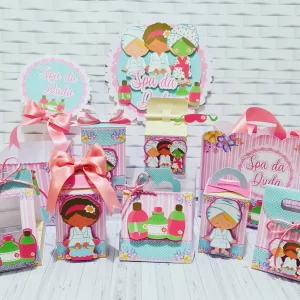 Festa Tema Spa Infantil Studio e Pdf