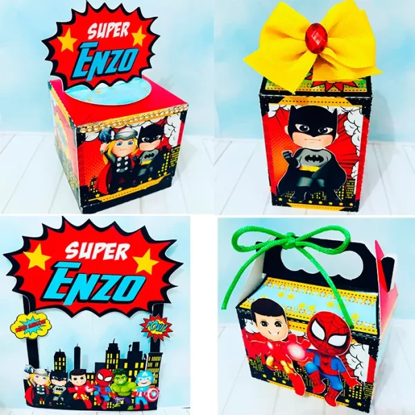 Festa Tema Super Heróis Studio e Pdf