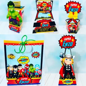 Festa Tema Super Heróis Studio e Pdf
