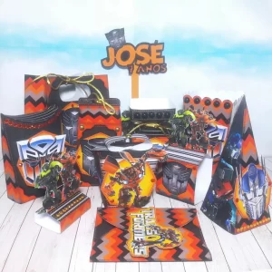 Festa Tema Transformers Studio e Pdf