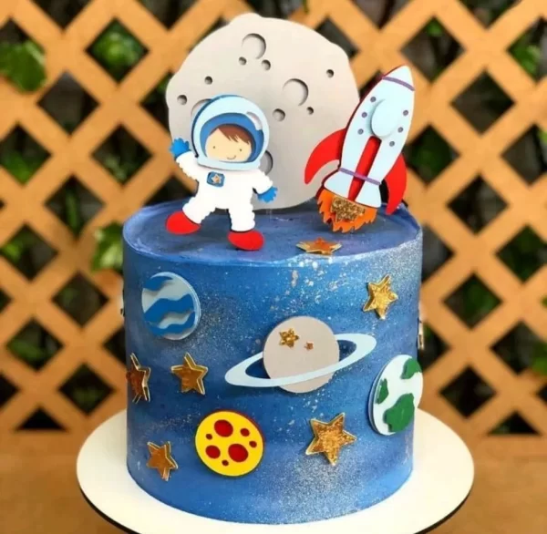 Festa Topo de Bolo Astronauta Studio