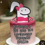 Festa Topo de Bolo Flork Rosa Studio