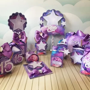 Festa de 15 Anos Galaxia Studio, Png e Pdf