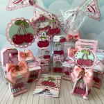 Mesversario Tema Cerejinha Studio, Png e Pdf