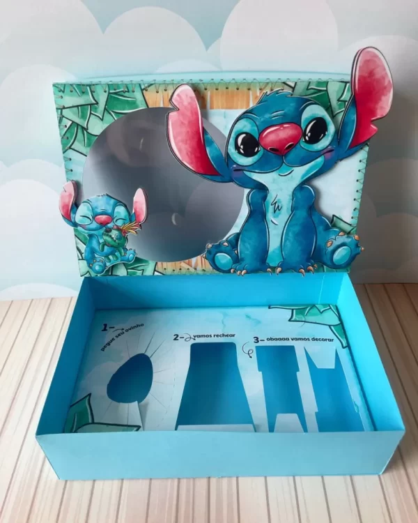 Mini Confeiteiro Stitch Studio, Png e Pdf