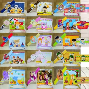 Modelo de Convite Editável Studio e PDF – arquivo digital versátil para personalizar com suas próprias informações.