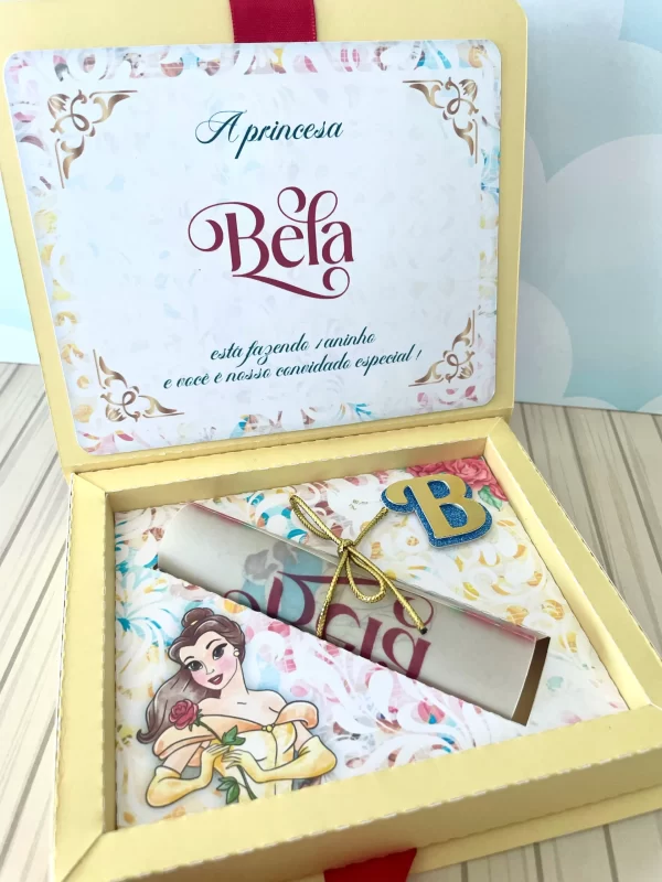 Painel Bela e a Fera Studio, Png e Pdf - Image 2