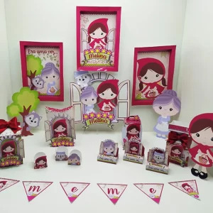 Painel Chapeuzinho Vermelho