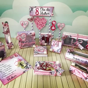 Painel Dia da Mulher Studio e Pdf