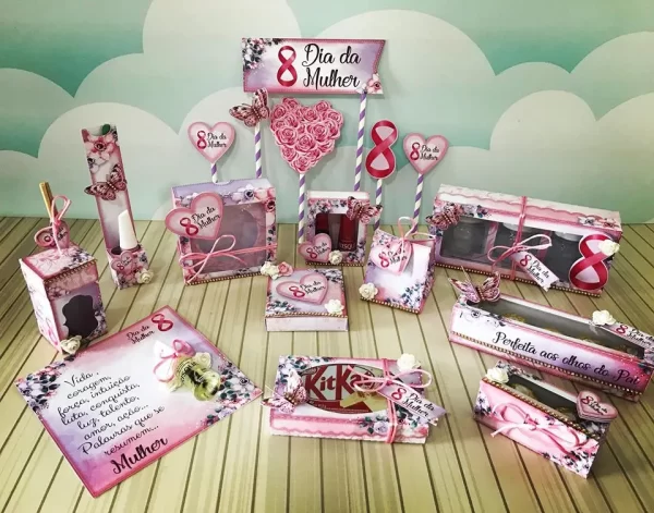Painel Dia da Mulher Studio e Pdf