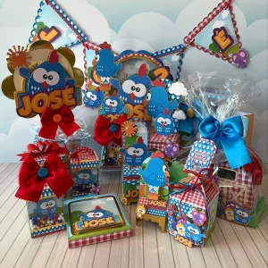 Painel Galinha Pintadinha Studio, Png e Pdf