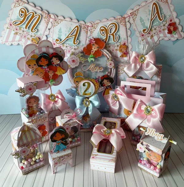 Painel Princesas Disney Studio, Png e Pdf