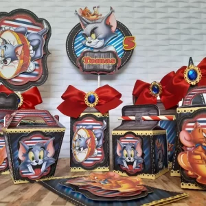 Painel Tom e Jerry Studio, Png e Pdf