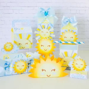 Sunshine Tema de Aniversário Studio e PDF para imprimir