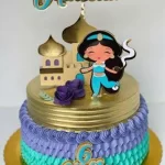 Tema Bolo da Princesa Jasmine Studio