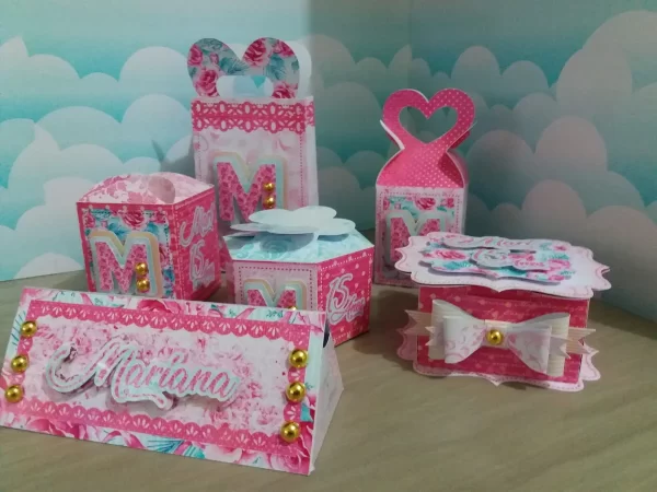 Tema Decoracao 15 Anos Rosa Studio