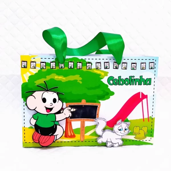 Tema Decoração Cebolinha Studio e Pdf - Image 3