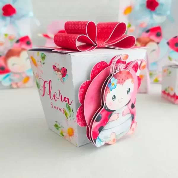 Tema Decoração Joaninha Studio e Pdf