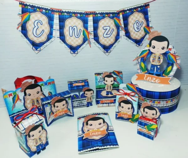 Tema Painel Festa Junina Studio e Pdf