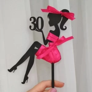 Tema Topo de Bolo 30 Anos Studio para festa de aniversário e decoração temática