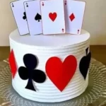 Tema Topo de Bolo Baralho Studio