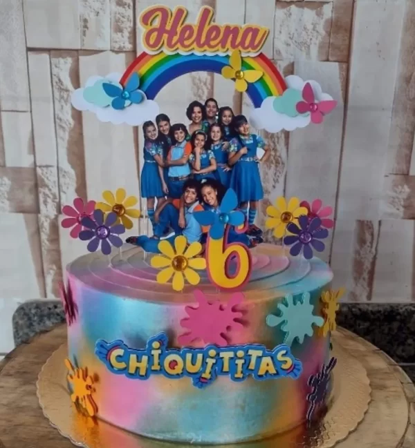 Tema Topo de Bolo Chiquititas Studio